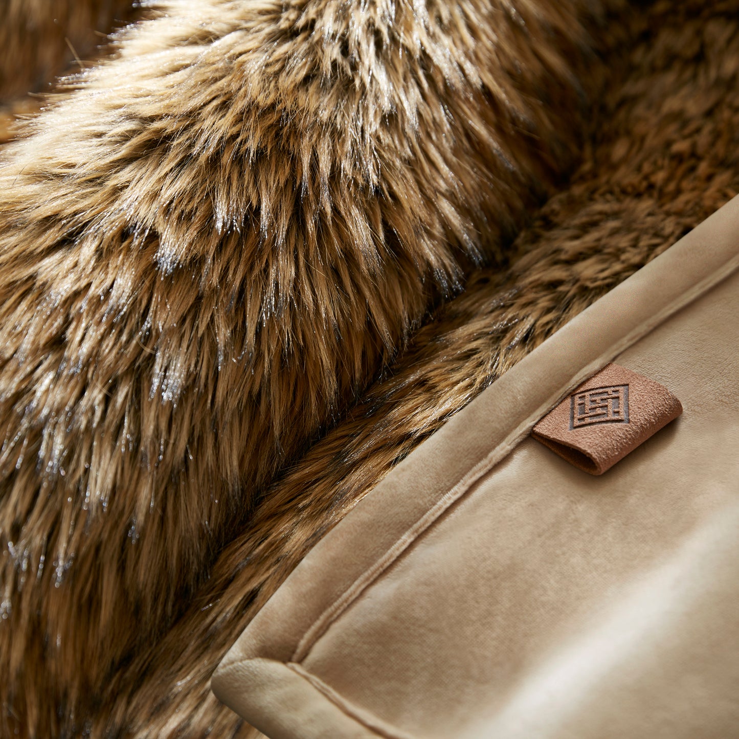 Botswana Animal Print Faux Fur Throw Blanket