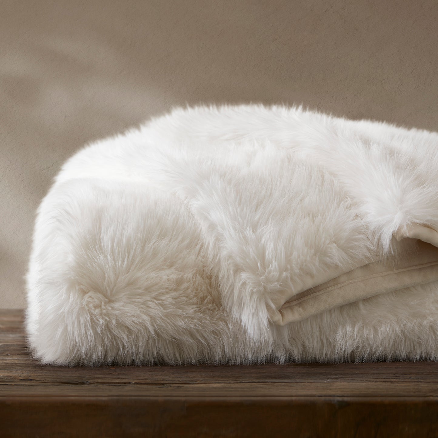 Botswana Animal Print Faux Fur Throw Blanket