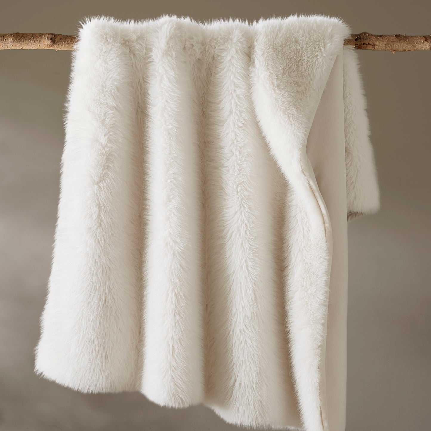Botswana Animal Print Faux Fur Throw Blanket