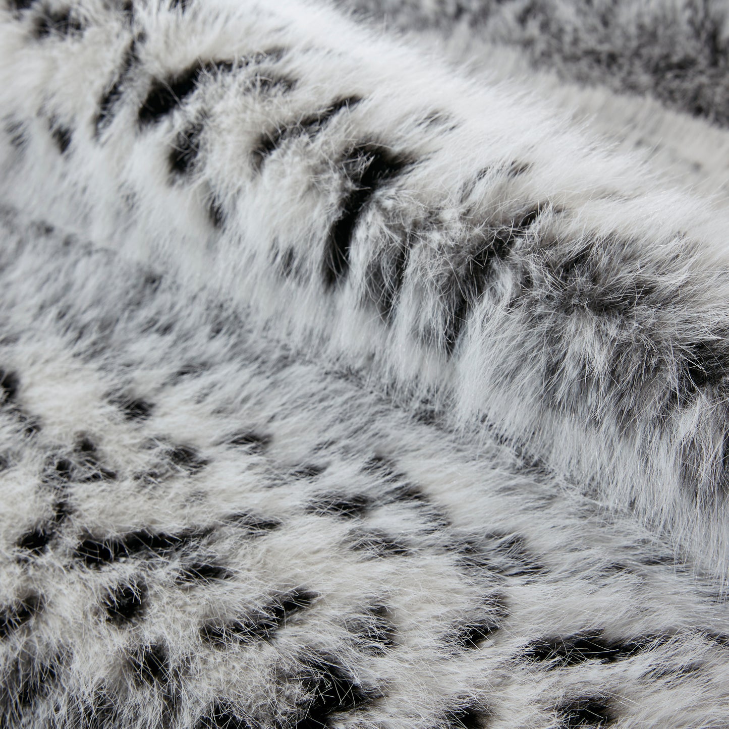 Botswana Animal Print Faux Fur Throw Blanket