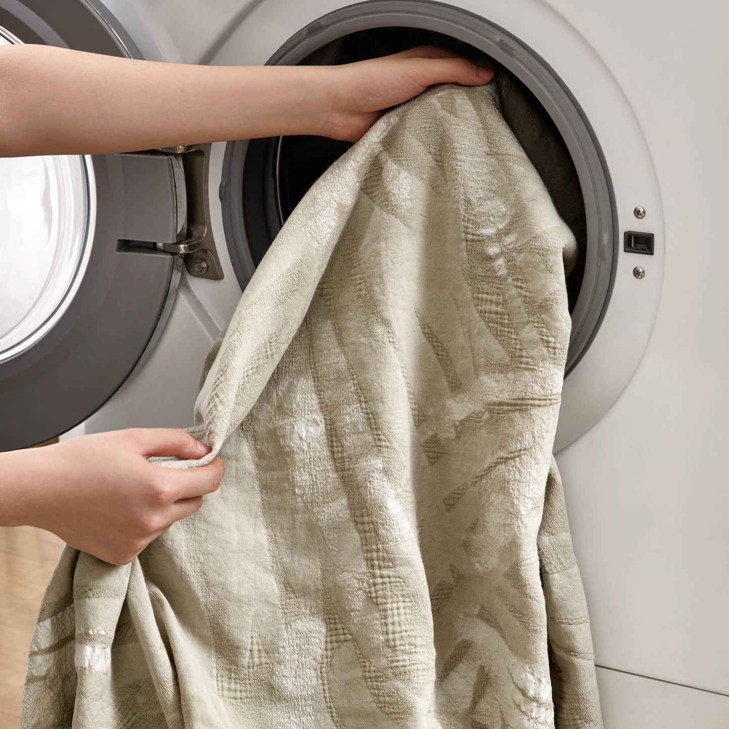 Coastal Leaves Duvet Set