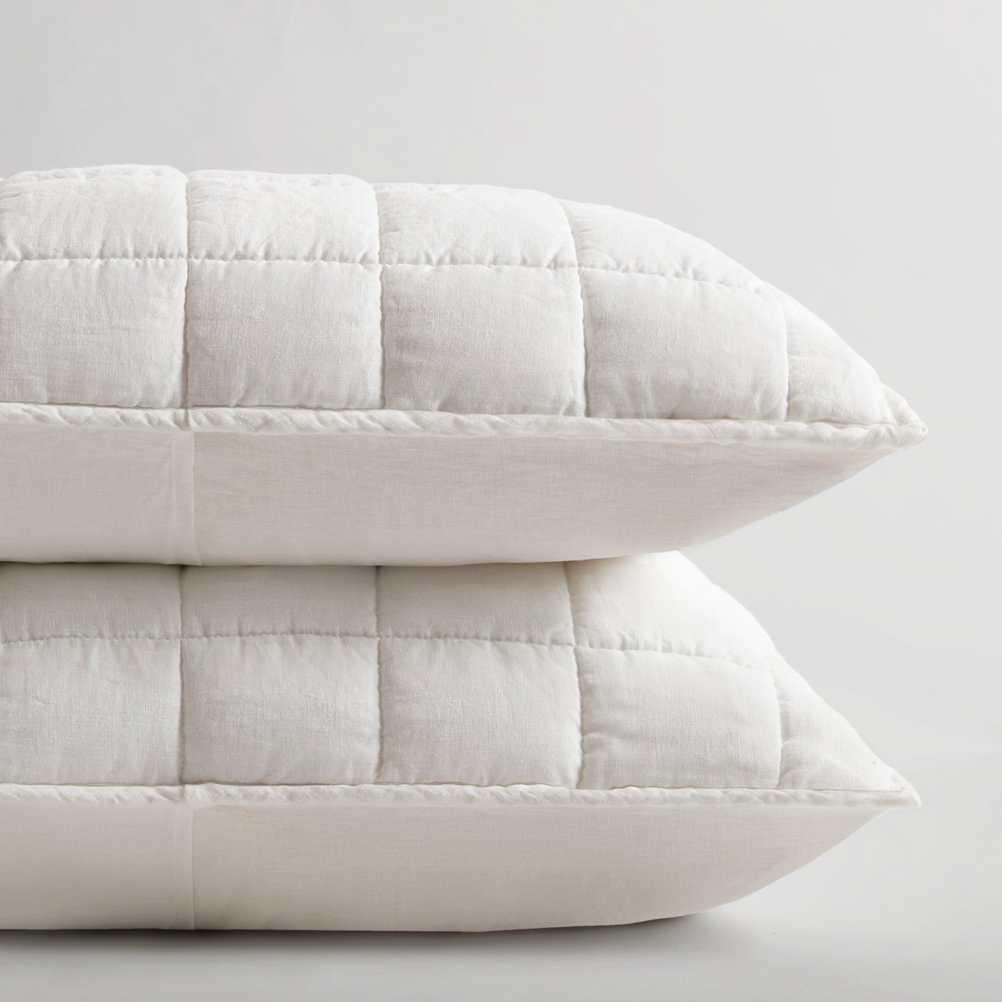 French Flax Linen Garment Washed Quilt Set