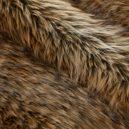 Botswana Animal Print Faux Fur Throw Blanket