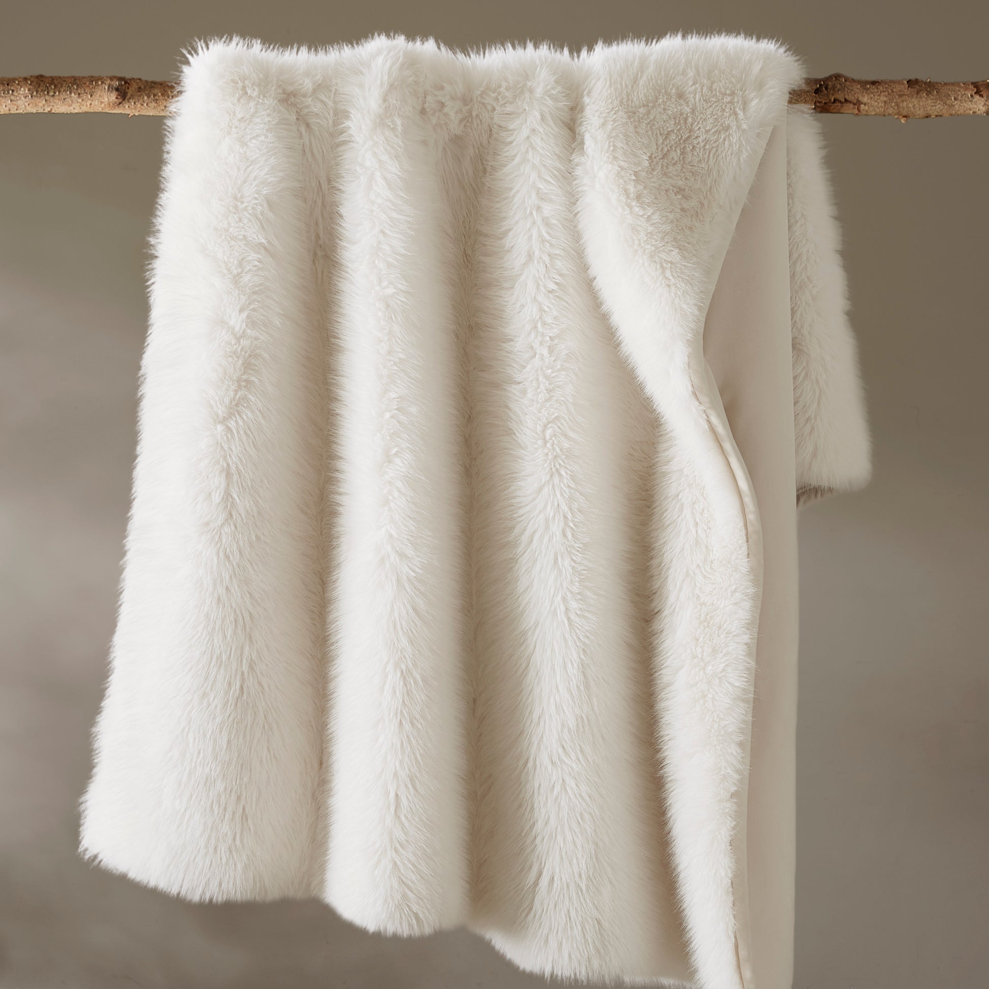 Botswana Animal Print Faux Fur Throw Blanket