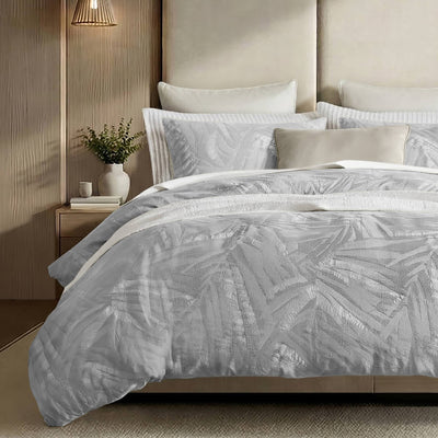 Coastal Leaves Duvet Set