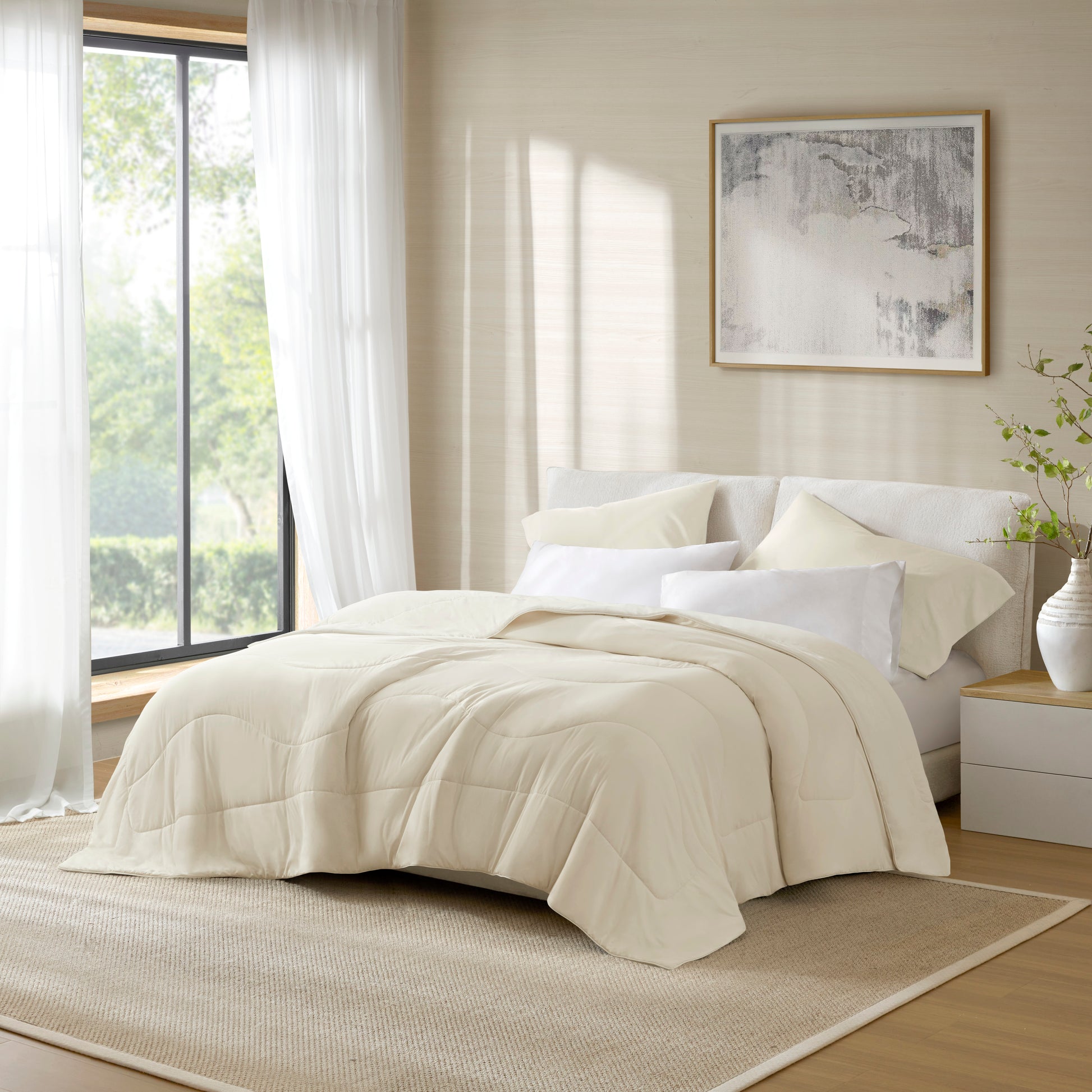 Cooling Reversible Tencel Comforter Blanket