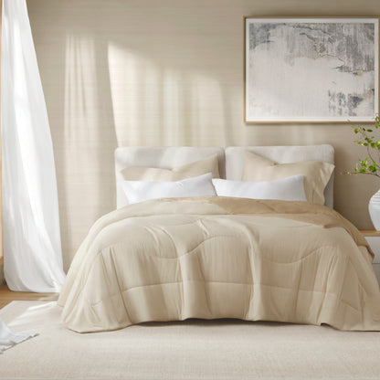 Cooling Reversible Tencel Comforter Blanket