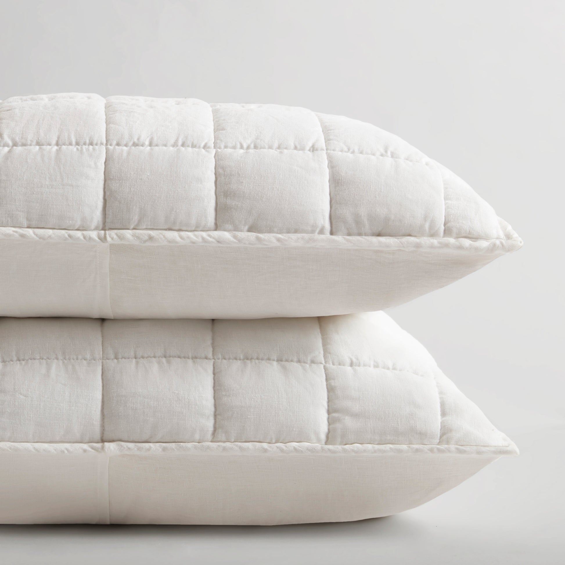 French Flax Linen Garment Washed Quilt Set