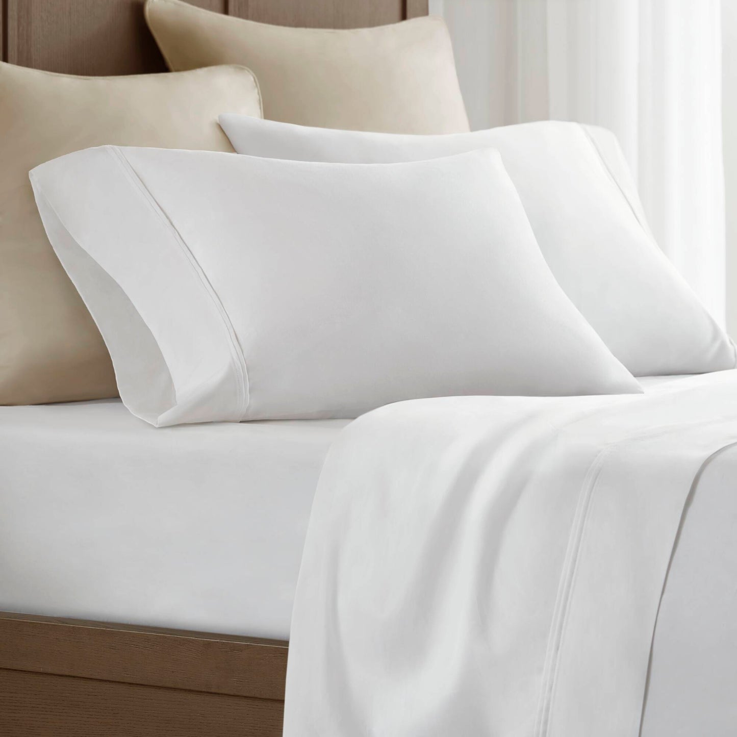 100% Egyptian Cotton Sateen Sheet Set