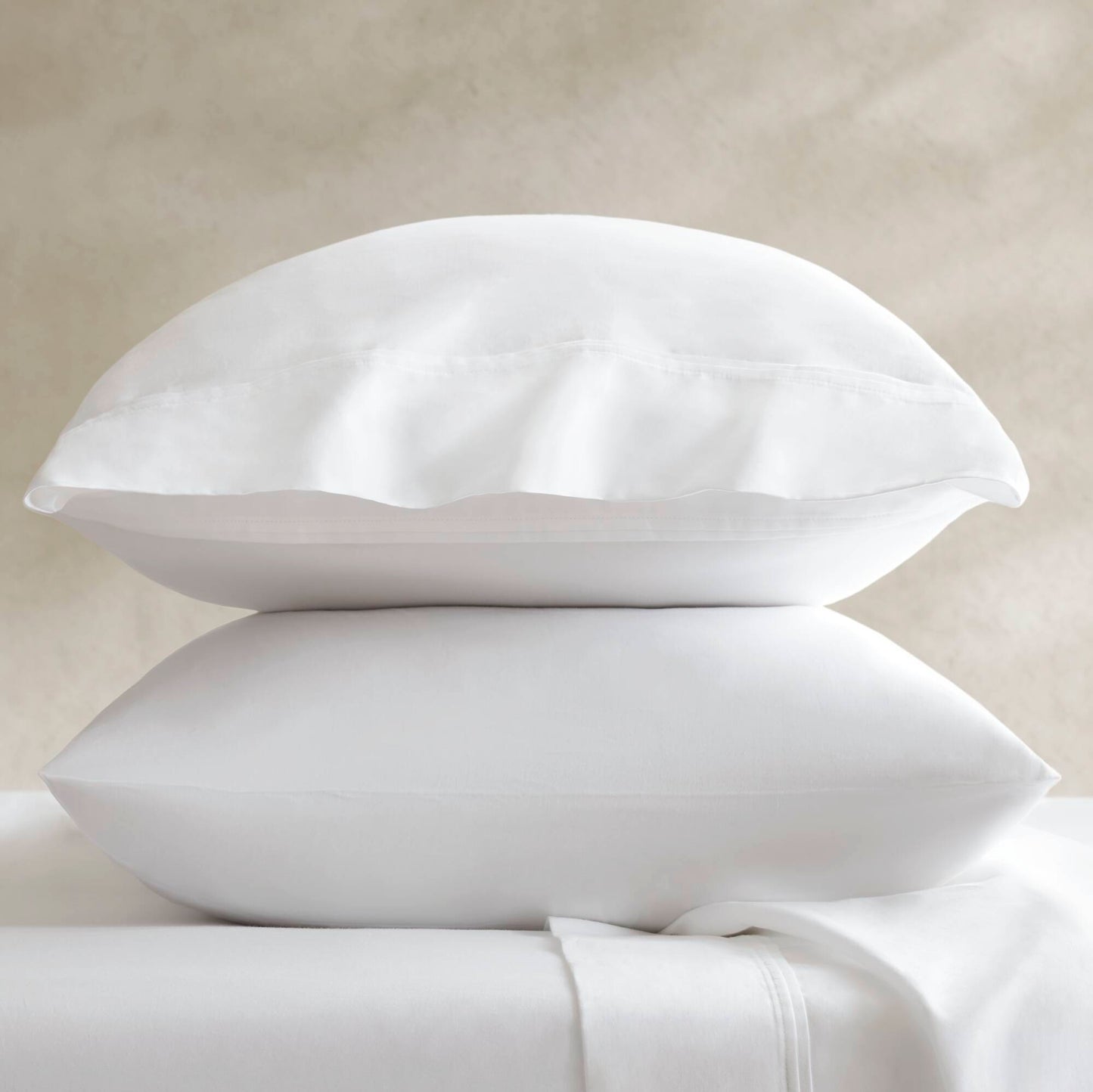 100% Egyptian Cotton Sateen Pillowcase Set