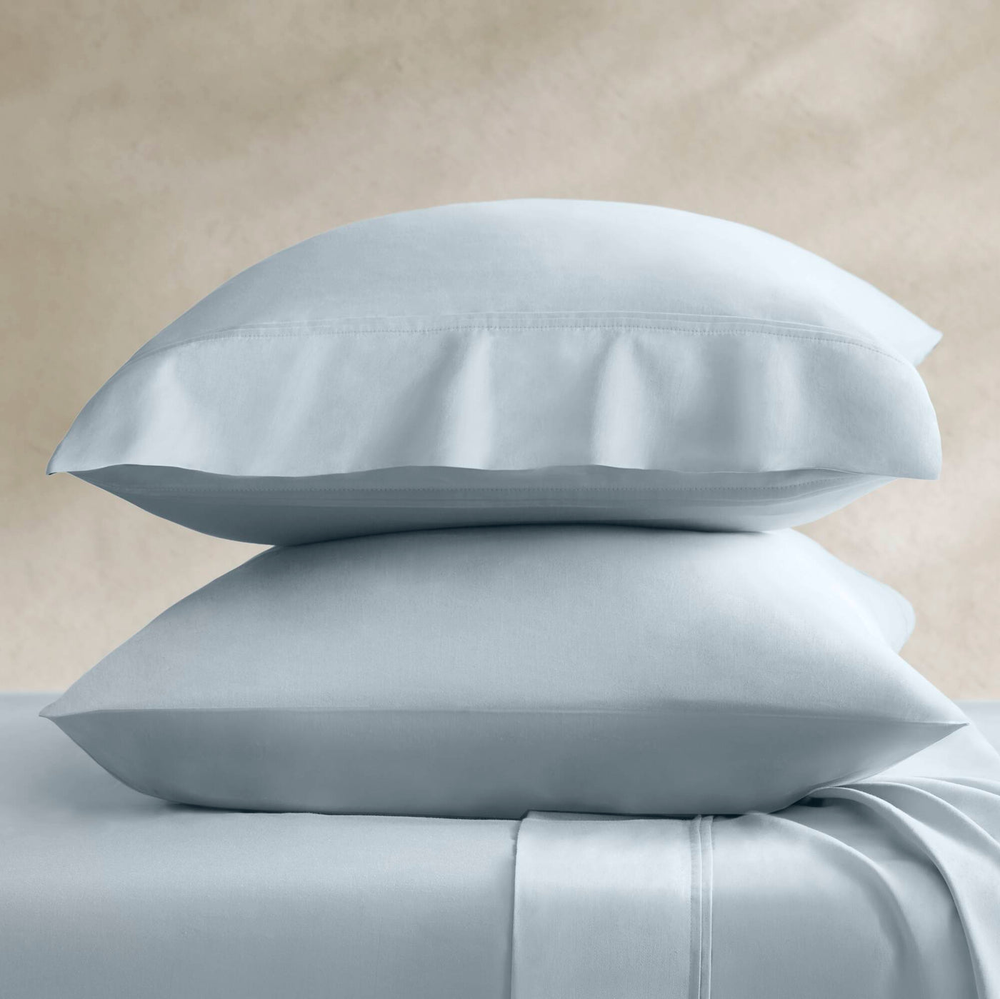 100% Egyptian Cotton Sateen Pillowcase Set