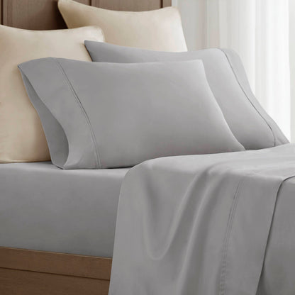 100% Egyptian Cotton Sateen Pillowcase Set