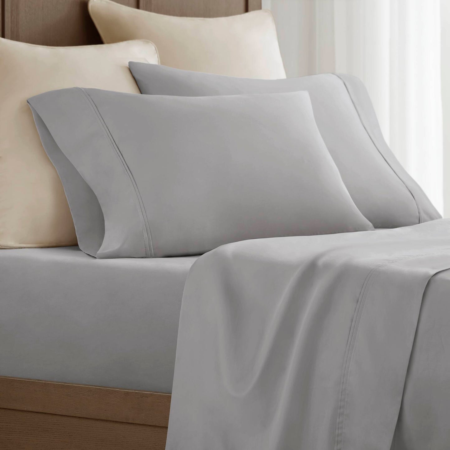 100% Egyptian Cotton Sateen Sheet Set