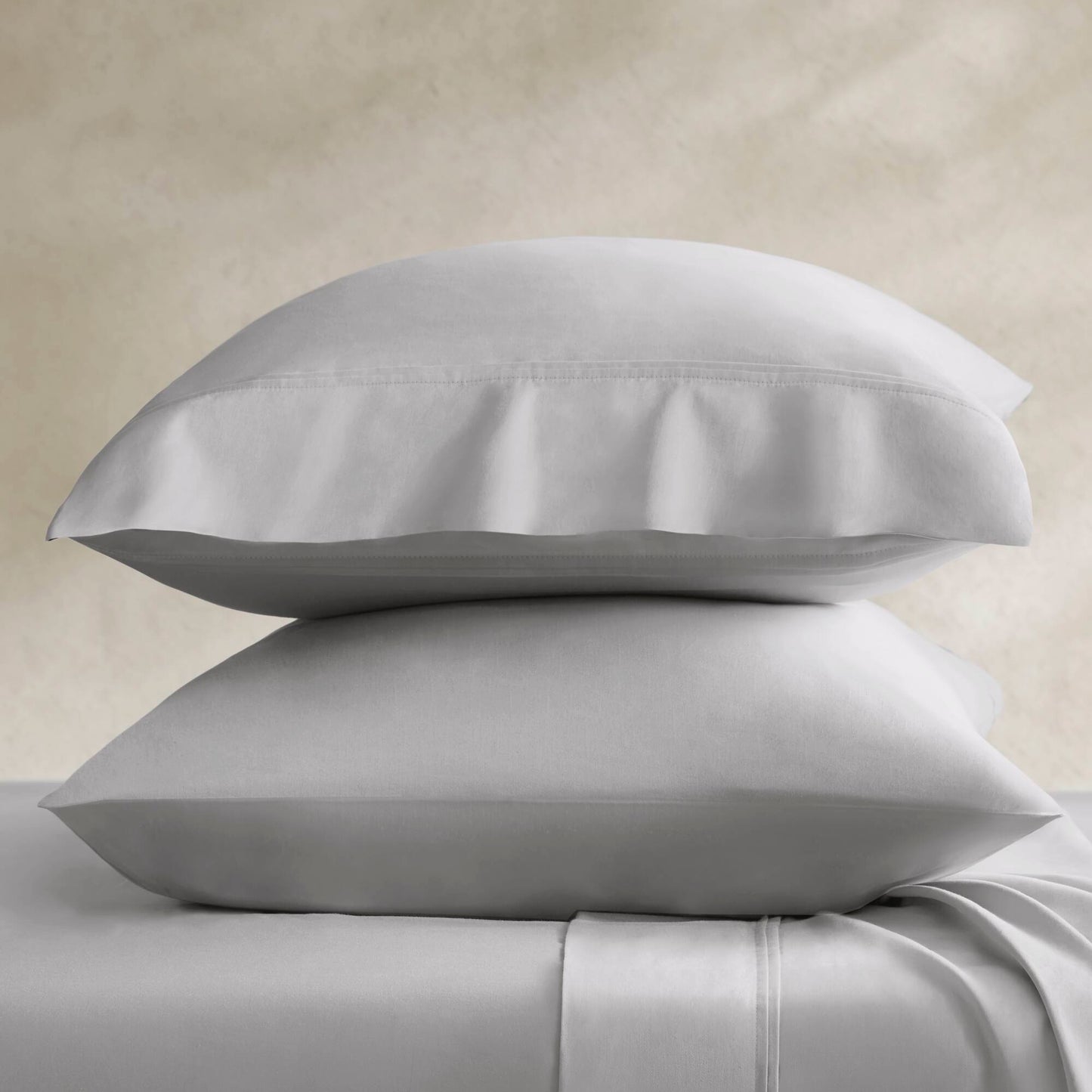 100% Egyptian Cotton Sateen Pillowcase Set