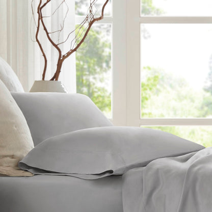 100% Egyptian Cotton Sateen Pillowcase Set