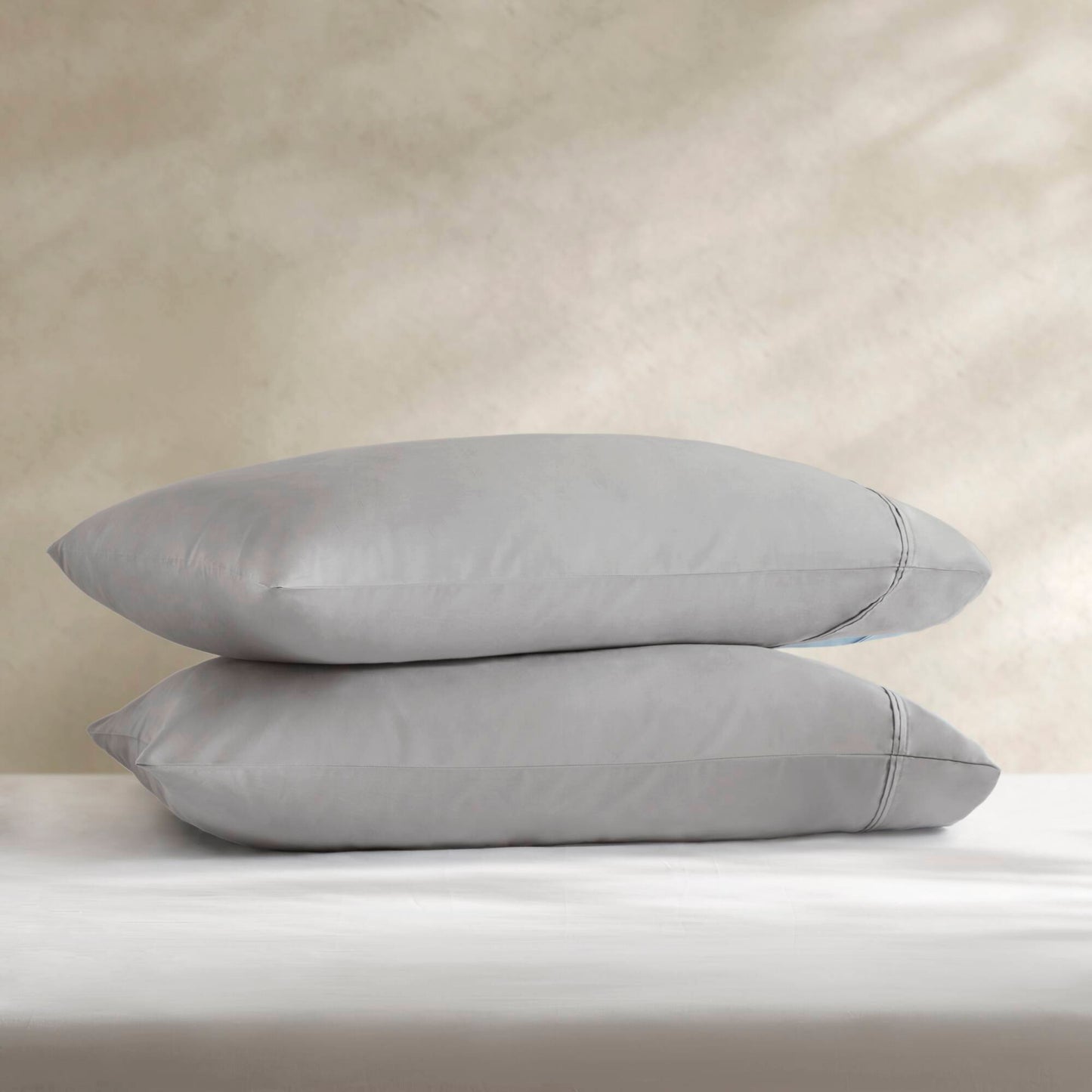 100% Egyptian Cotton Sateen Pillowcase Set
