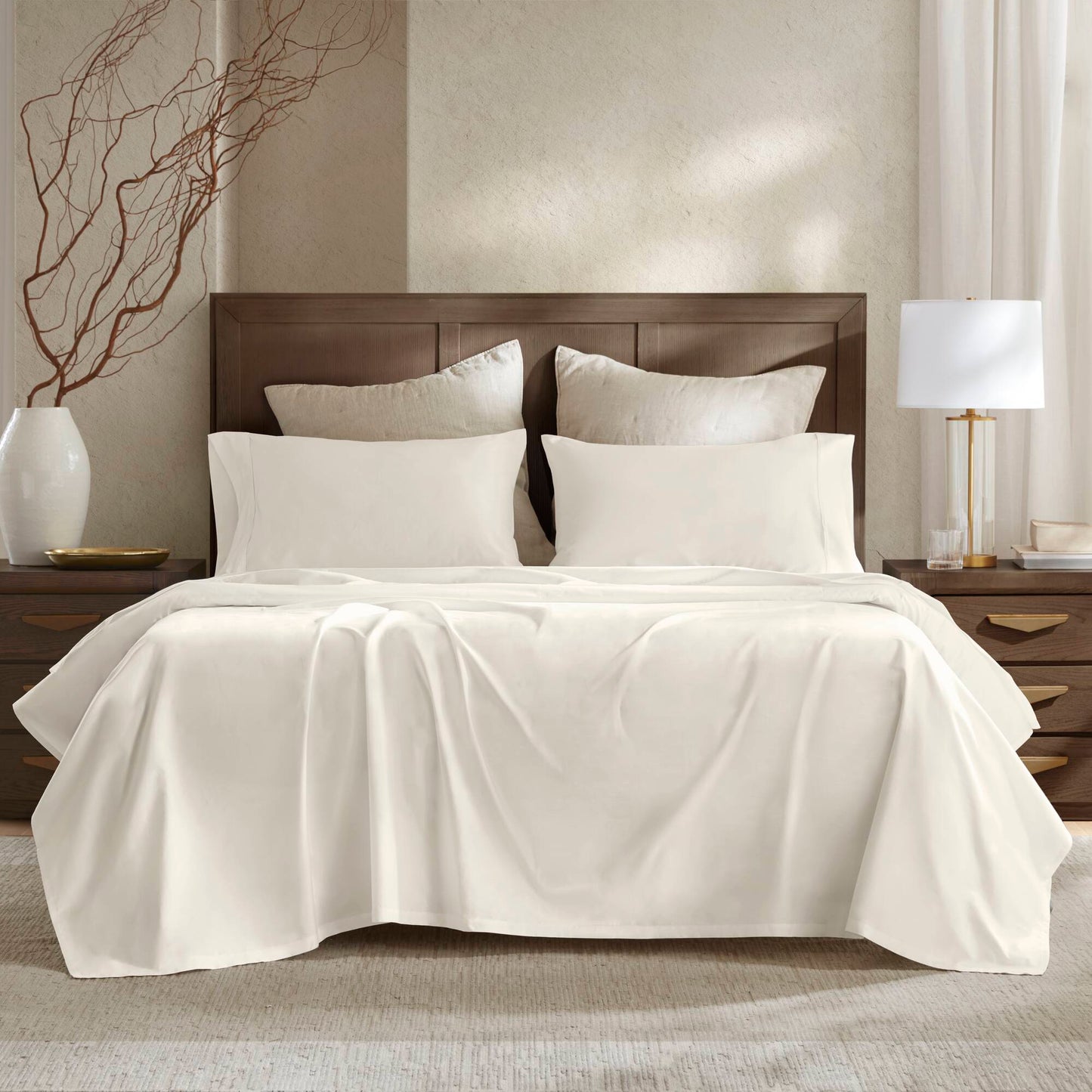 🎁 100% Egyptian Cotton Sateen Sheet Set (100% off)