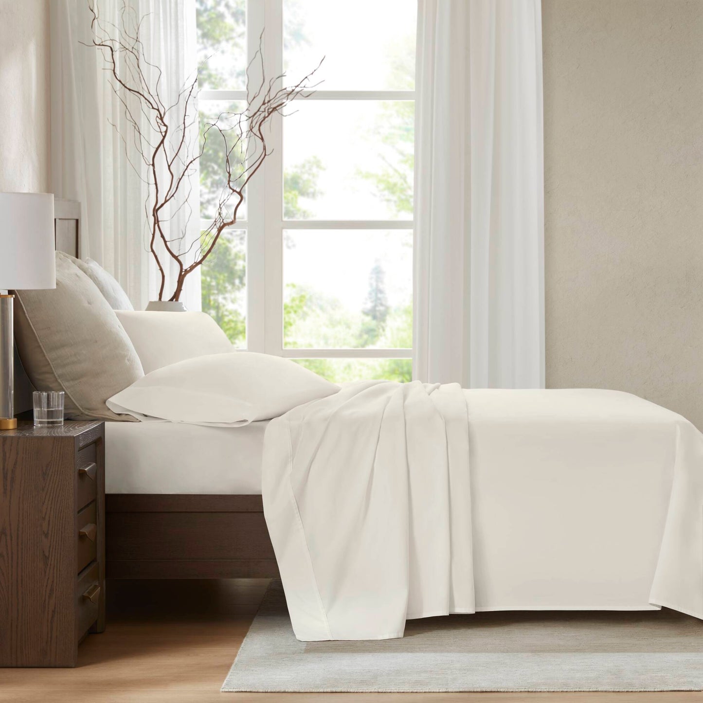100% Egyptian Cotton Sateen Sheet Set
