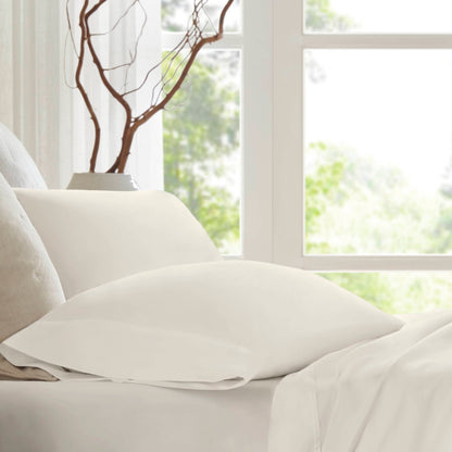 100% Egyptian Cotton Sateen Pillowcase Set