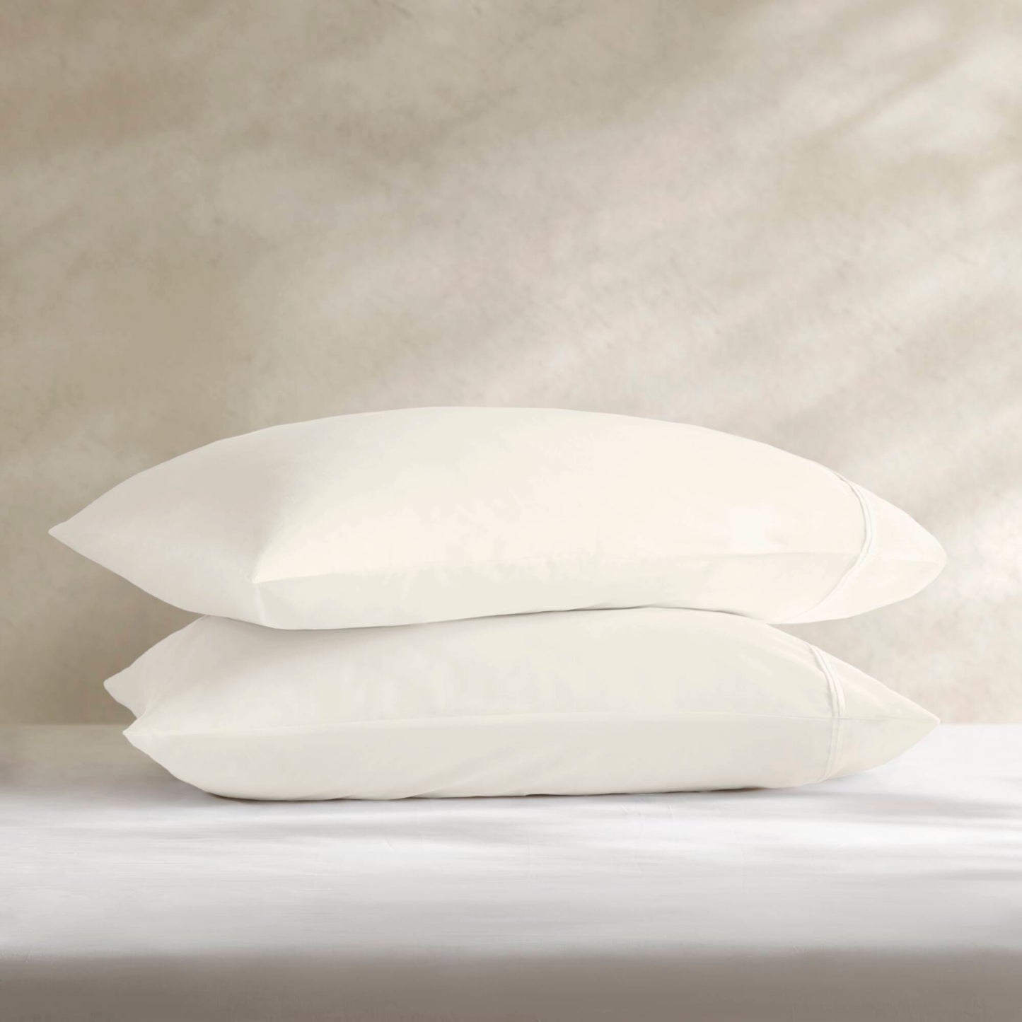 100% Egyptian Cotton Sateen Pillowcase Set