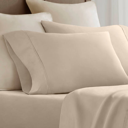 100% Egyptian Cotton Sateen Pillowcase Set