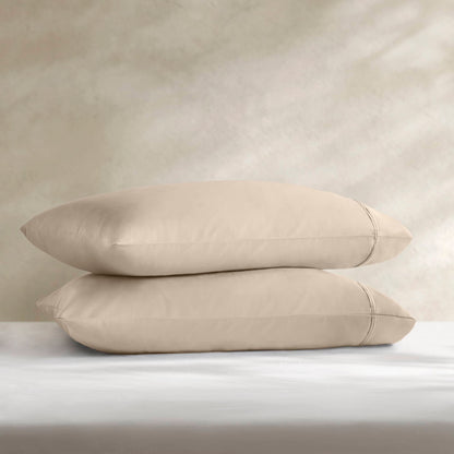100% Egyptian Cotton Sateen Pillowcase Set