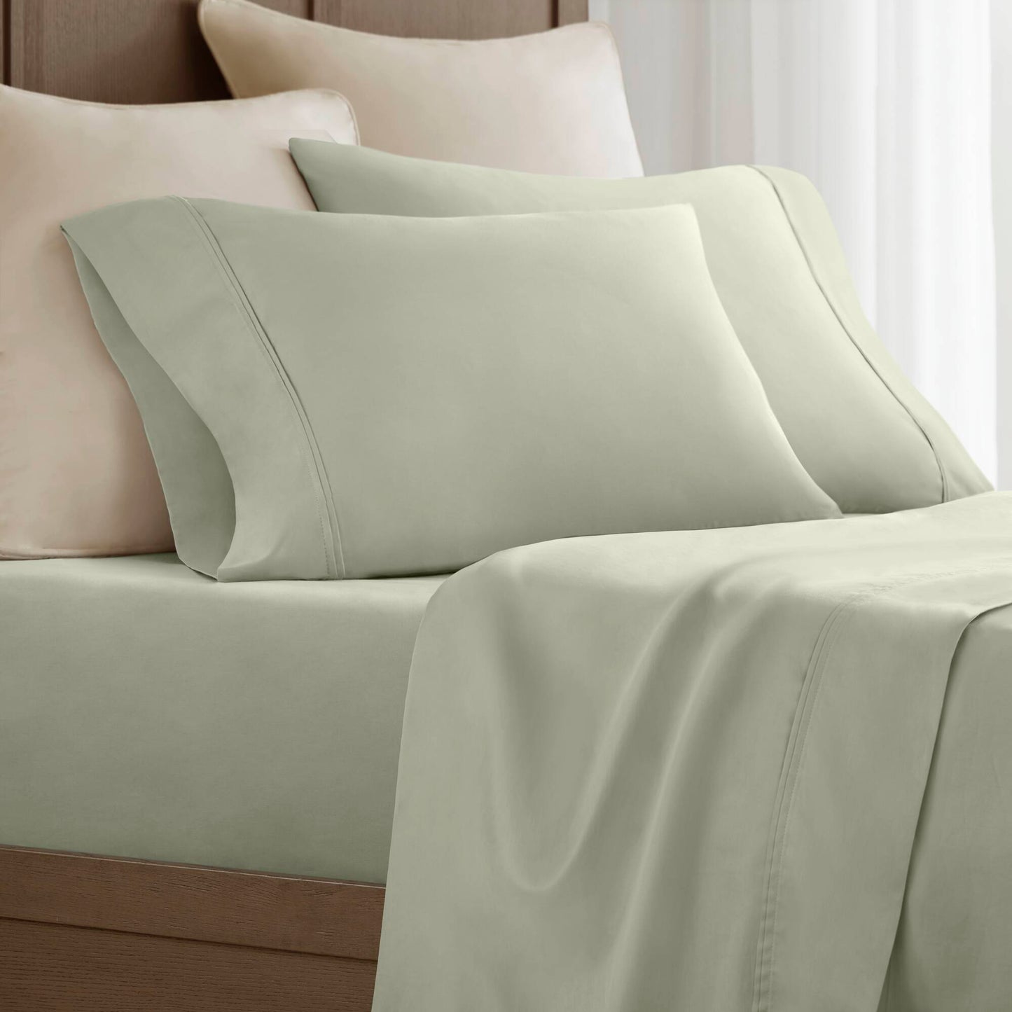 100% Egyptian Cotton Sateen Sheet Set