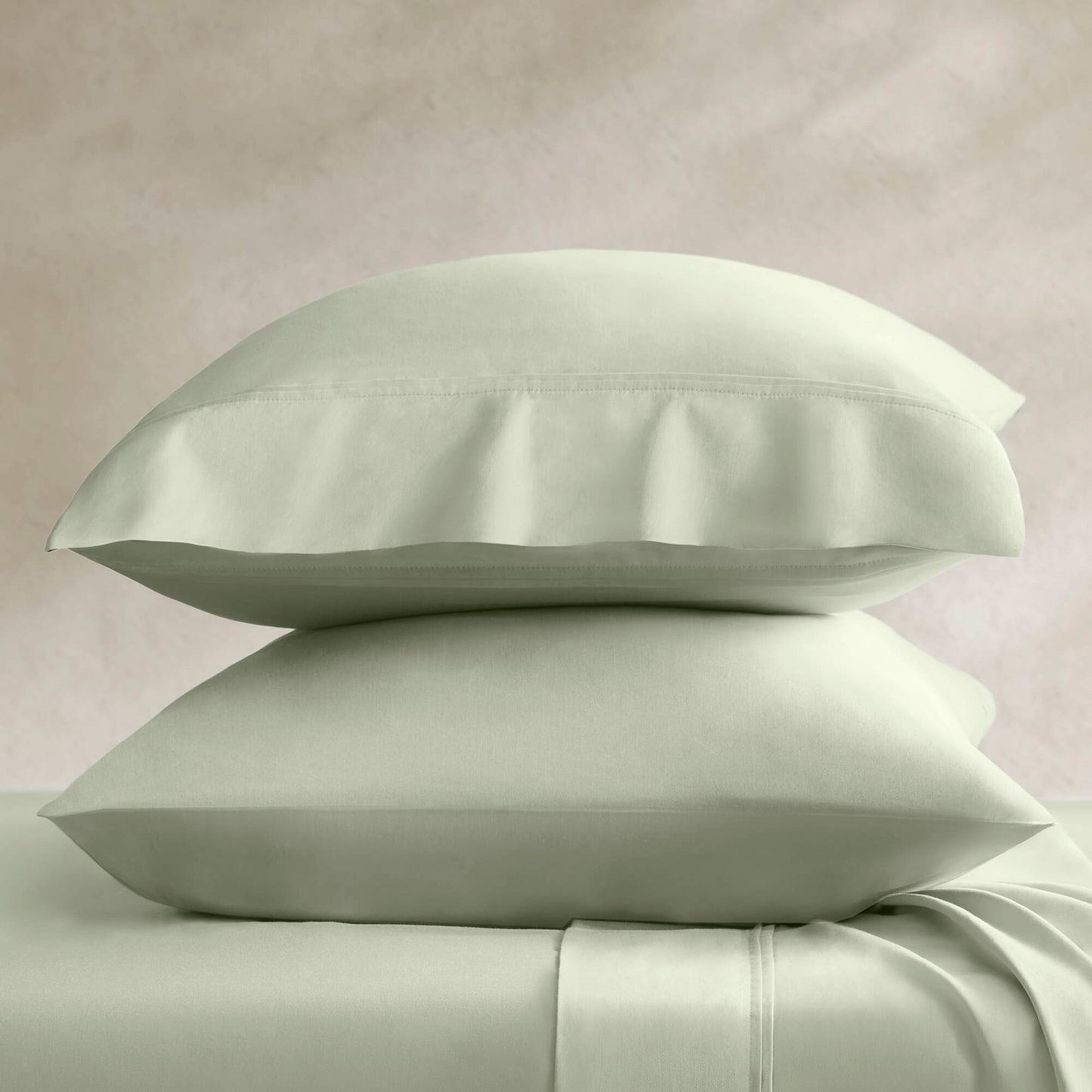 100% Egyptian Cotton Sateen Pillowcase Set
