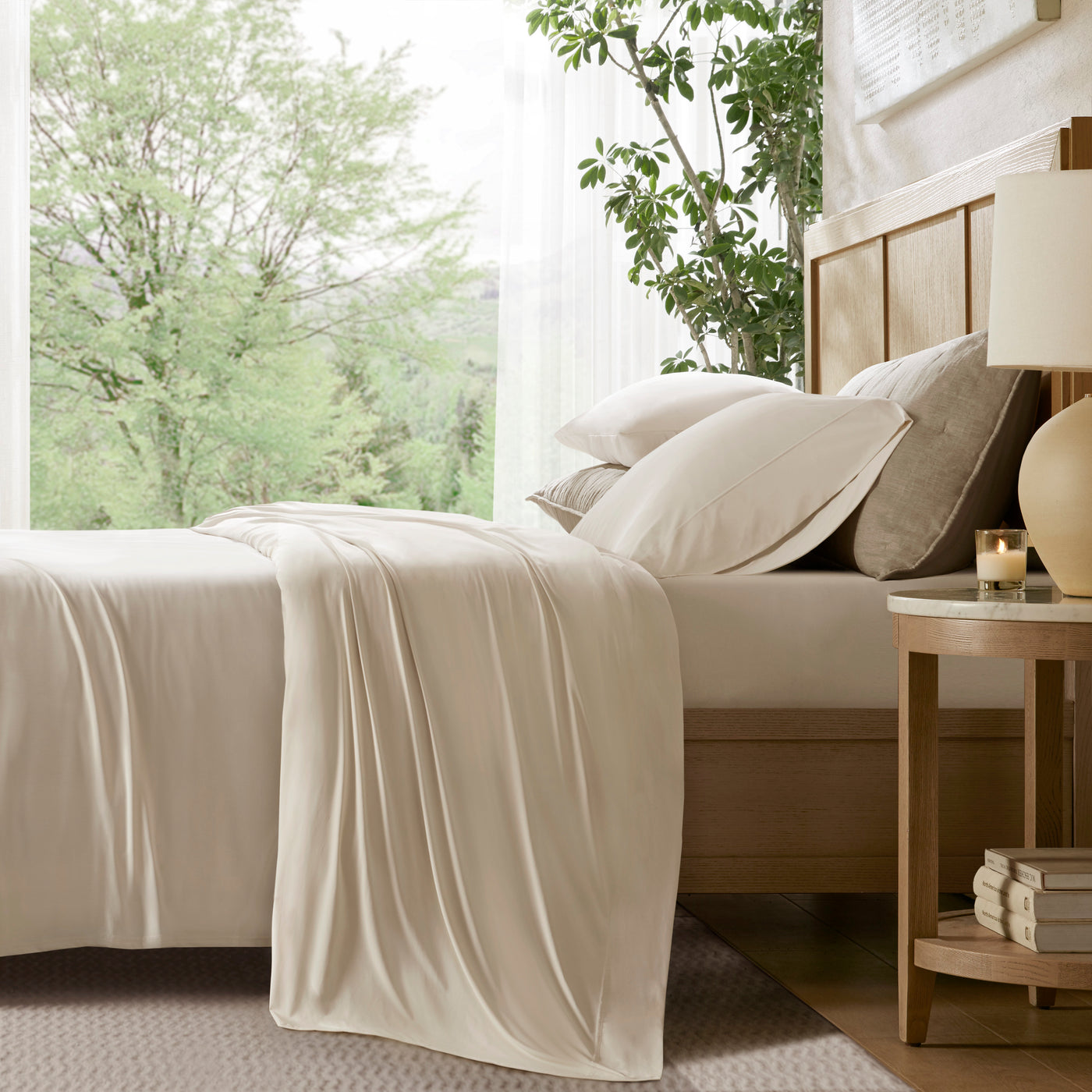 Cooling Stretch Jersey Sheet Set