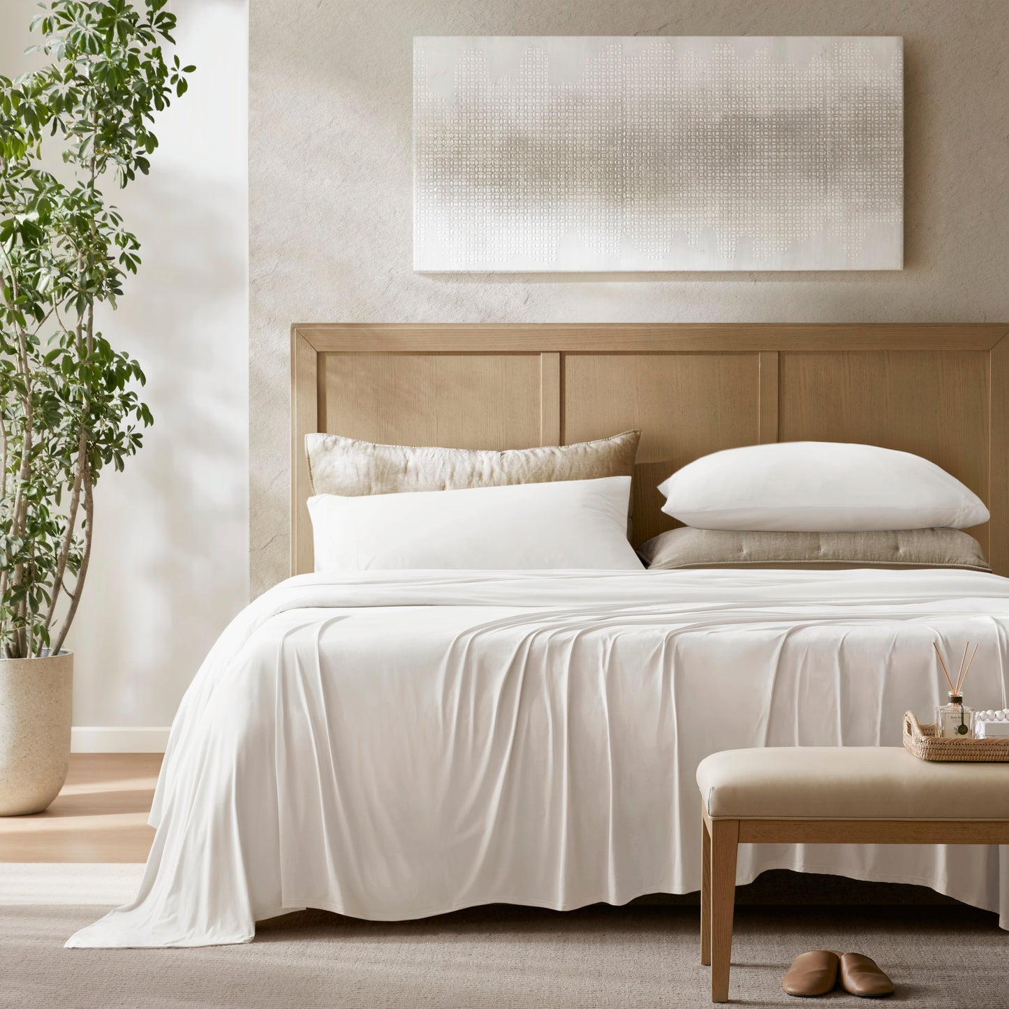 Cooling Stretch Jersey Sheet Set
