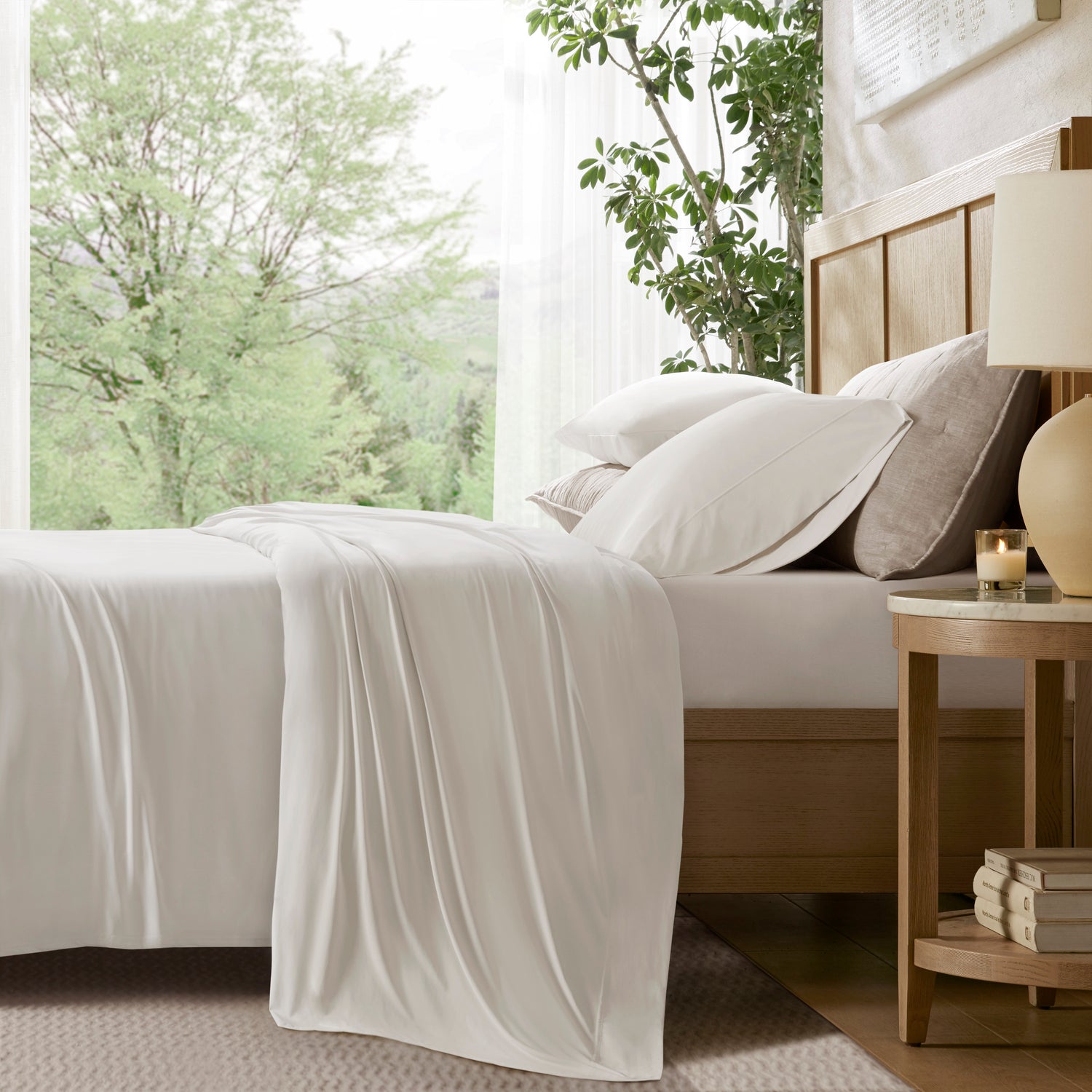 Cooling Stretch Jersey Sheet Set