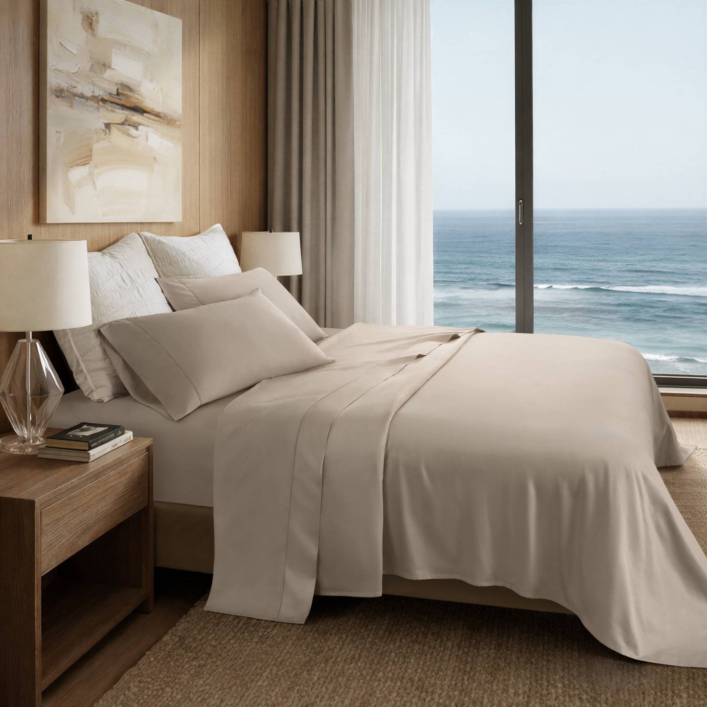 🎁 Elina Supima 4 Piece Cotton Sheet Set (100% off)