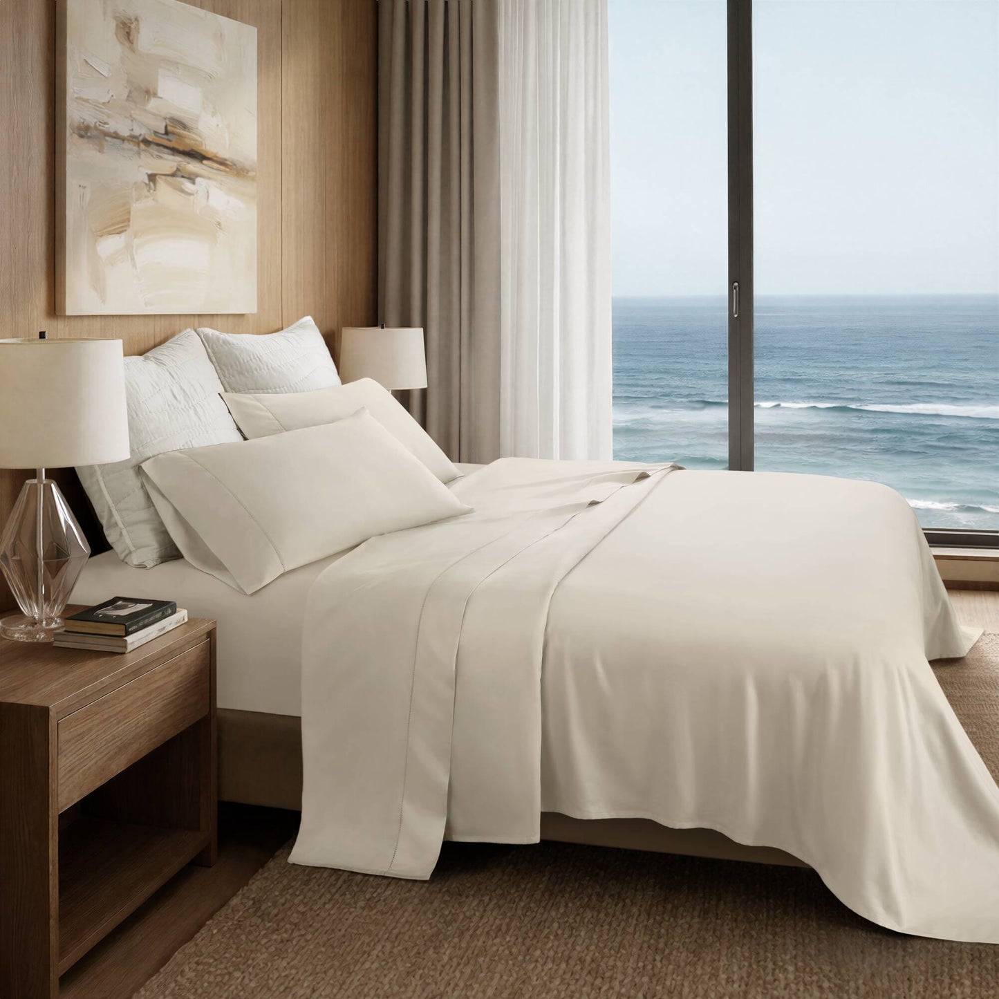 🎁 Elina Supima 4 Piece Cotton Sheet Set (100% off)