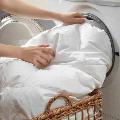White Goose Down 100% Cotton Shell Comforter
