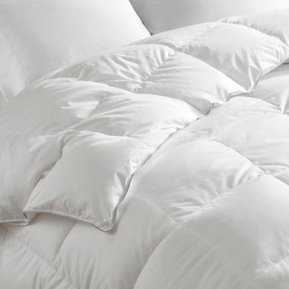 White Goose Down 100% Cotton Shell Comforter