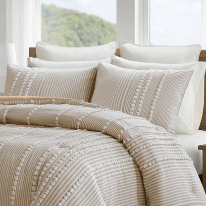 Anslee 3-Piece Cotton Yarn Dyed Comforter Set