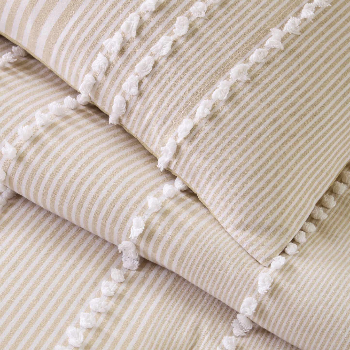 Anslee 3-Piece Cotton Yarn Dyed Comforter Set
