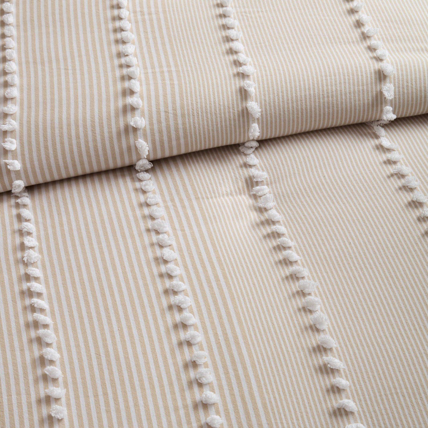 Anslee 3-Piece Cotton Yarn-Dyed Duvet Cover Set