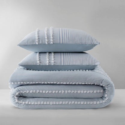 Anslee 3-Piece Cotton Yarn Dyed Comforter Set