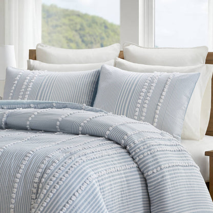 Anslee 3-Piece Cotton Yarn Dyed Comforter Set