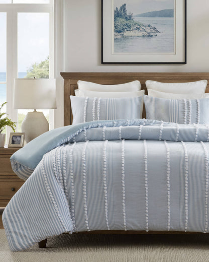 Anslee 3-Piece Cotton Yarn Dyed Comforter Set