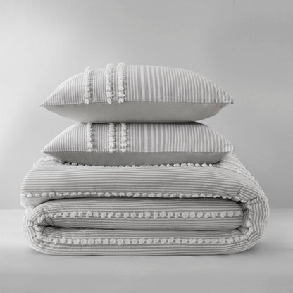 Anslee 3-Piece Cotton Yarn Dyed Comforter Set