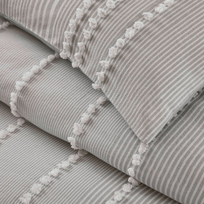 Anslee 3-Piece Cotton Yarn Dyed Comforter Set