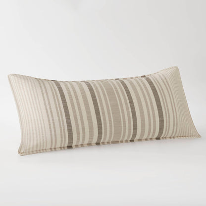 Ellery Jacquard Stripe Body Pillow Cover