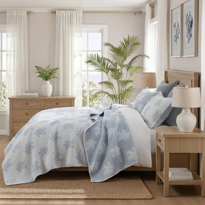 Mia Coral 3-Piece Quilt Mini Set