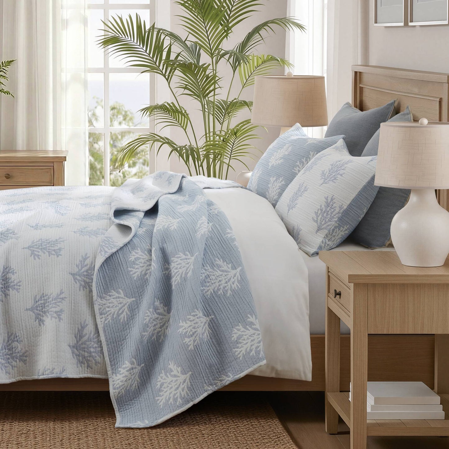 Mia Coral 3-Piece Quilt Mini Set
