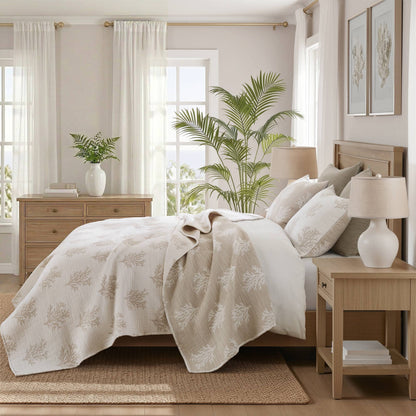 Mia Coral 3-Piece Quilt Mini Set