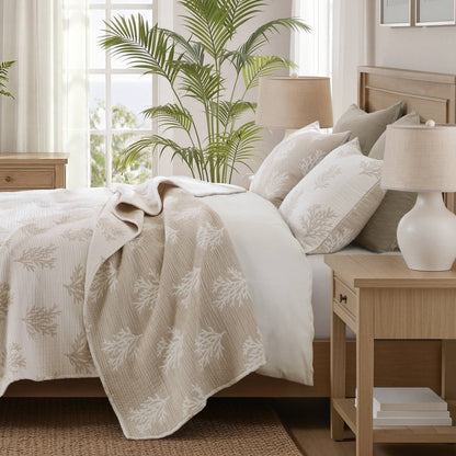 Mia Coral 3-Piece Quilt Mini Set