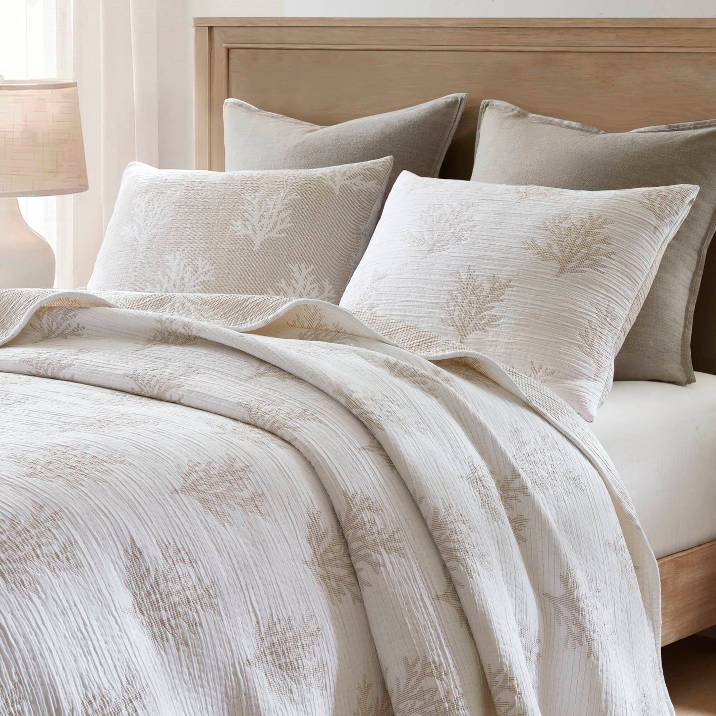 Mia Coral 3-Piece Quilt Mini Set