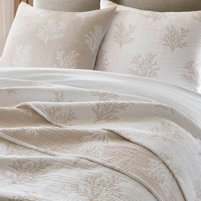 Mia Coral 3-Piece Quilt Mini Set